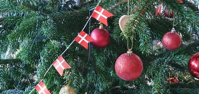 Juletræ og pynt