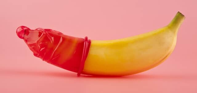 Banan med kondom