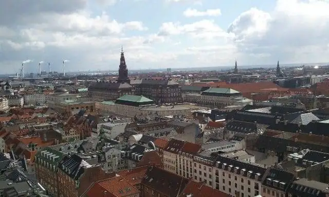 Udsigten fra Københavns Rådhus