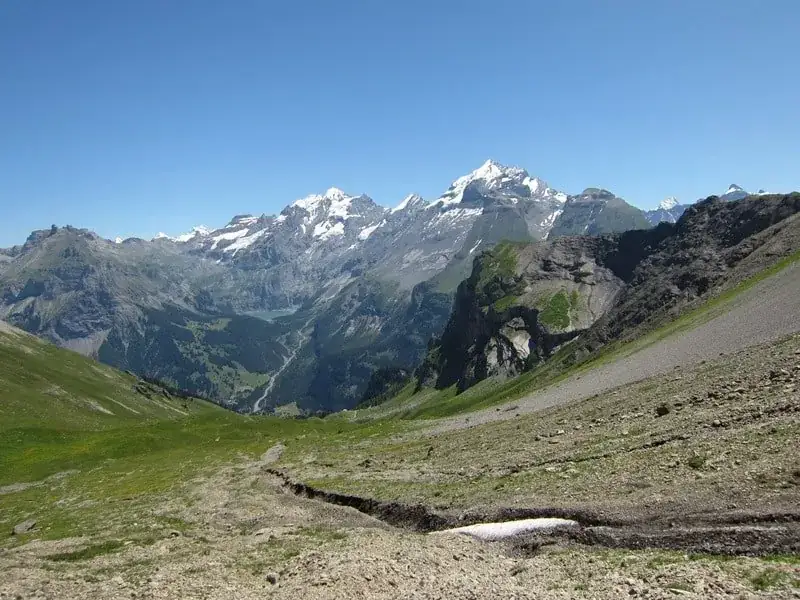 Udsigt fra Kandersteg 