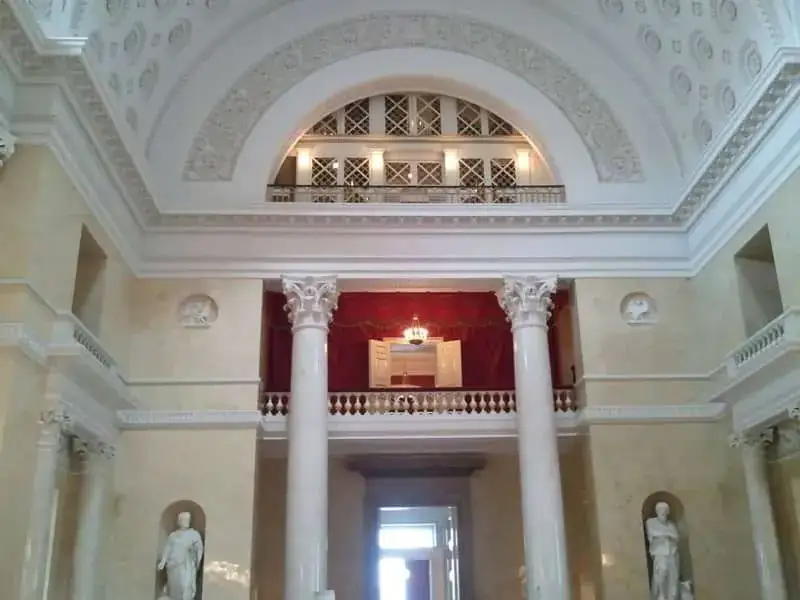 Christiansborg Slotskirke: Indgang Christiansborg slotskirke