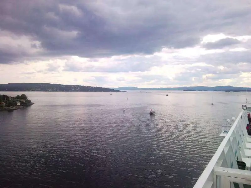 Pearl of Scandinavia - Udsigt fra toppen.. afgang fra Oslo