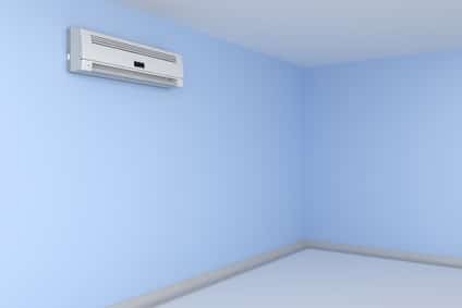 Aircondition undgÃ¥ at smelte i varmen med kulde i nærheden Aircon soveværelse