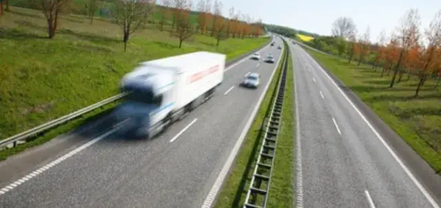Tværmotorvejen fra Næstved, via Slagelse og til Kalundborg.
