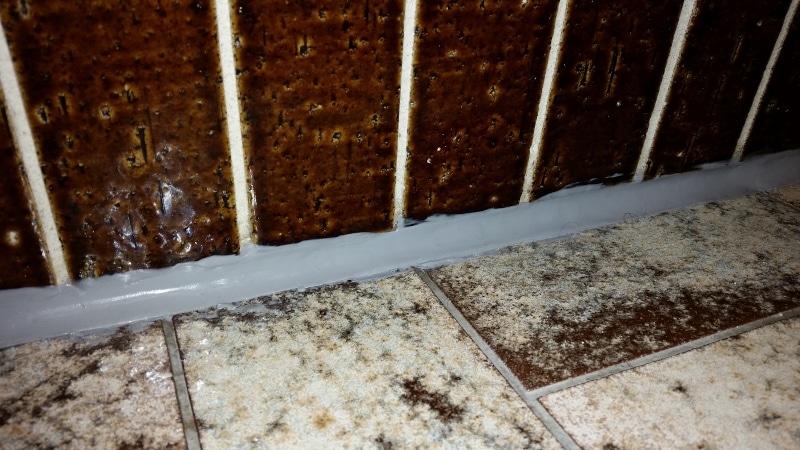 Fuger i vÃ¥drum badeværelse, toilet osv. Badeværelse fuge