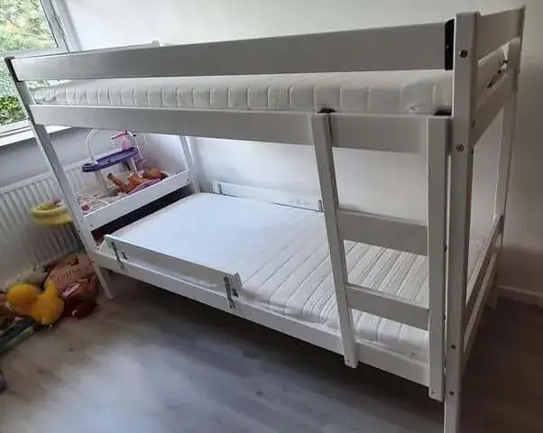 Det endelige resultat, ny seng ud af en gammel seng.