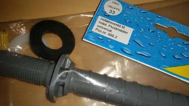 Indløbsventil til toilet. Fluidmaster universal